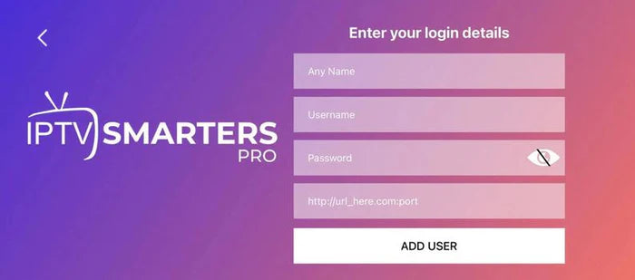 iptv smarters pro login